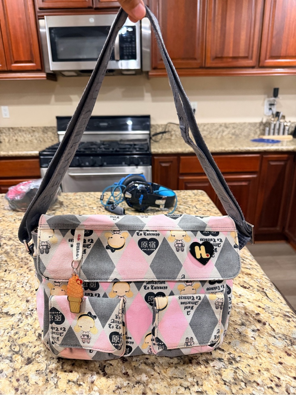 Harajuku messenger bag